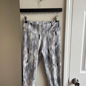 Nike Dri Fit Women's Athletic Leggings Tie Dye Print Size S